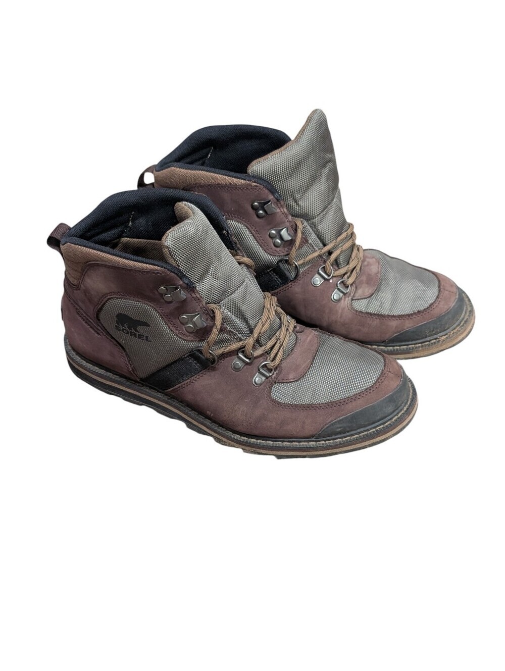 SOREL Men's Madson Sport Waterproof Brown Lace-Up Hiking Boots (11.5)